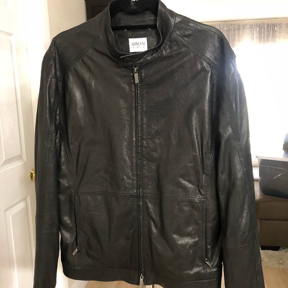 Leather jacket